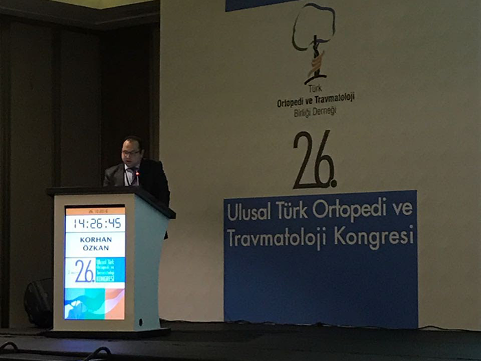 26. Ulusal Türk Ortopedi ve Travmatoloji Kongresi